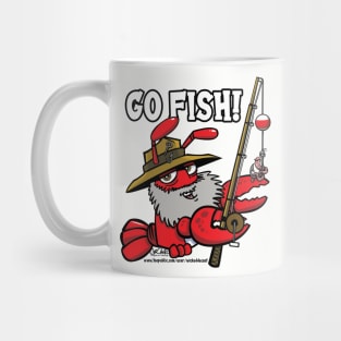 Lil' Lobster Whisk'ahs Goes Fishin' Mug